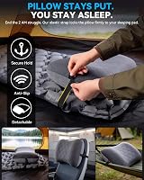 Hikenture Camping Pillow with Removable Cover Ultralight Inflatable Neck Support view 9