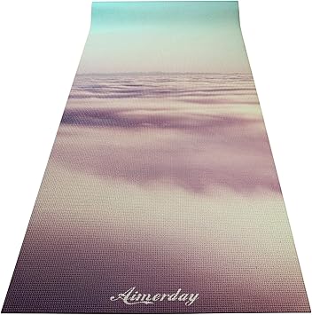 Amazon.com: Esterilla de yoga AIMERDAY con impresión prémium ...