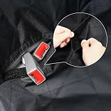 SHINE HAI Dog Car Seat Cover Waterproof Nonslip Hammock Black 54 x 58 view 5