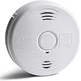 Kidde Smoke and Carbon Monoxide Detector Alarm with Voice Warning | Hardwired w/10 Year Lithium Battery Backup | Interconnectable | Model # i12010SCO, White