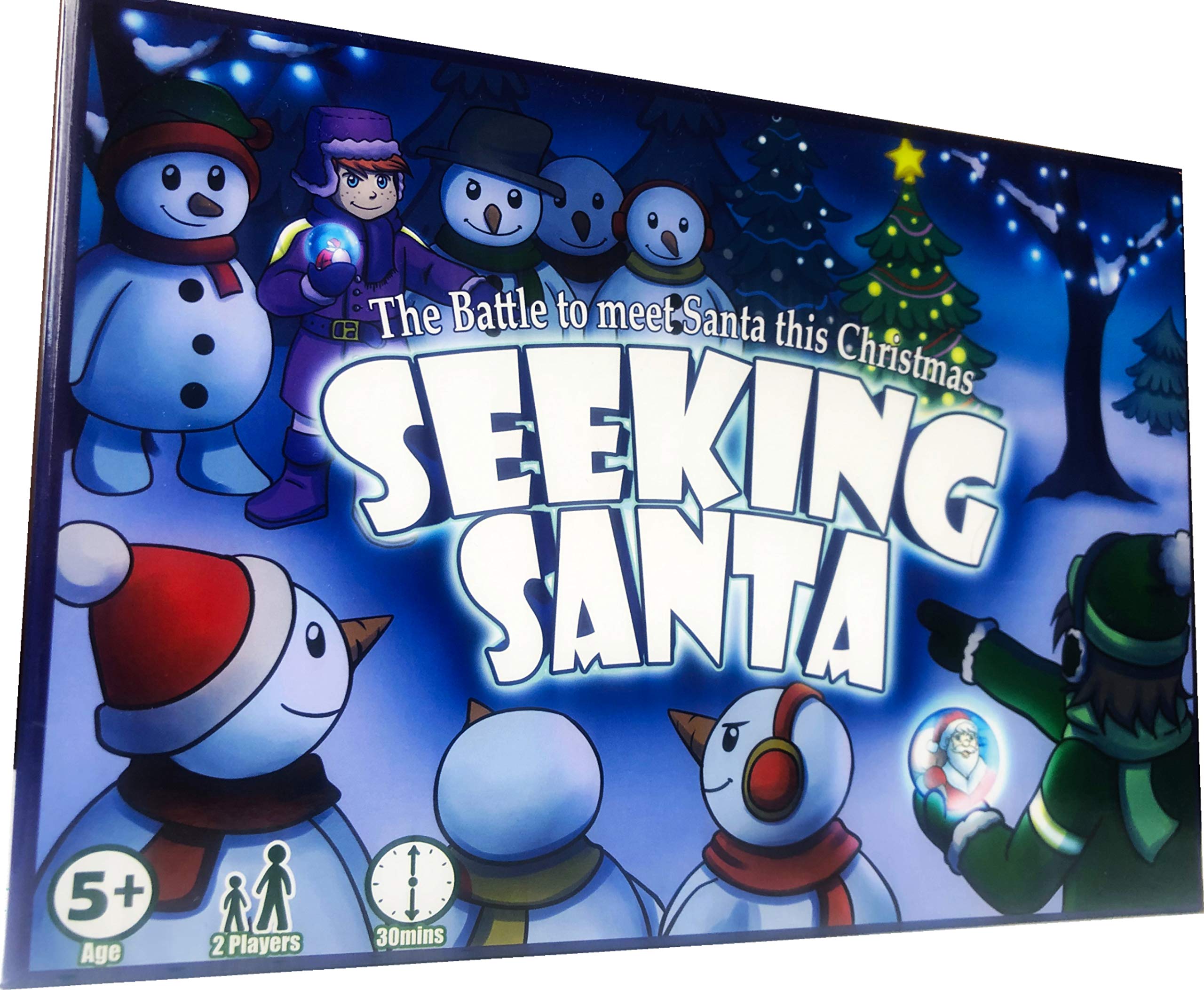 Seeking Santa - The Christmas Game for 2 players