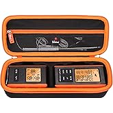 Mchoi Hard Portable Case Fits for ThermoPro TP20 / TP08B Wireless Remote Digital Cooking Food Meat Thermometer &amp; Work Sharp WSBCHBSS Benchstone Knife Sharpener