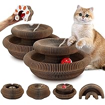 2 PCS Kitty Kurlz Cat Toy, Kitty Kurlz Cat Scratching Board