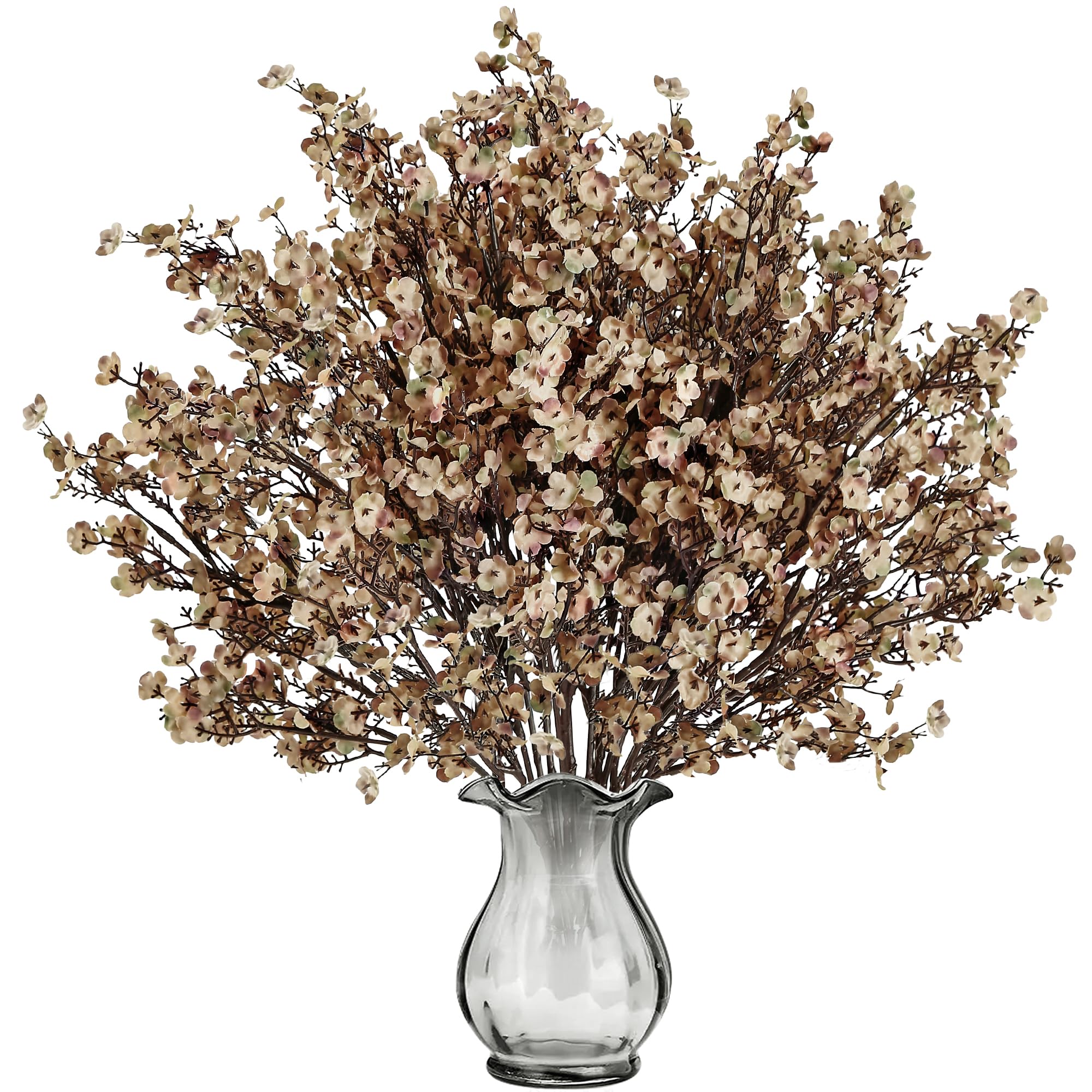 Sggvecsy 15 Pcs Babys Breath Artificial Flowers
