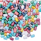 Ornaland 45g Glass Seed Beads for Jewelry Making Boho Assorted Mixed Colorful Beads for Bracelets Earring Necklace Pens Craft Supplies(Style A)