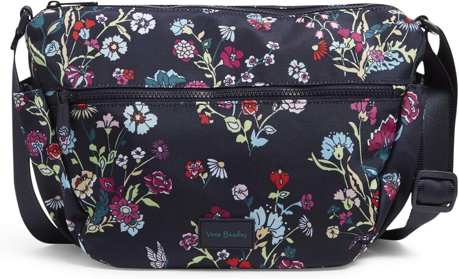 Vera Bradley Women's Recycled Lighten Up Reactive on the Go Crossbody