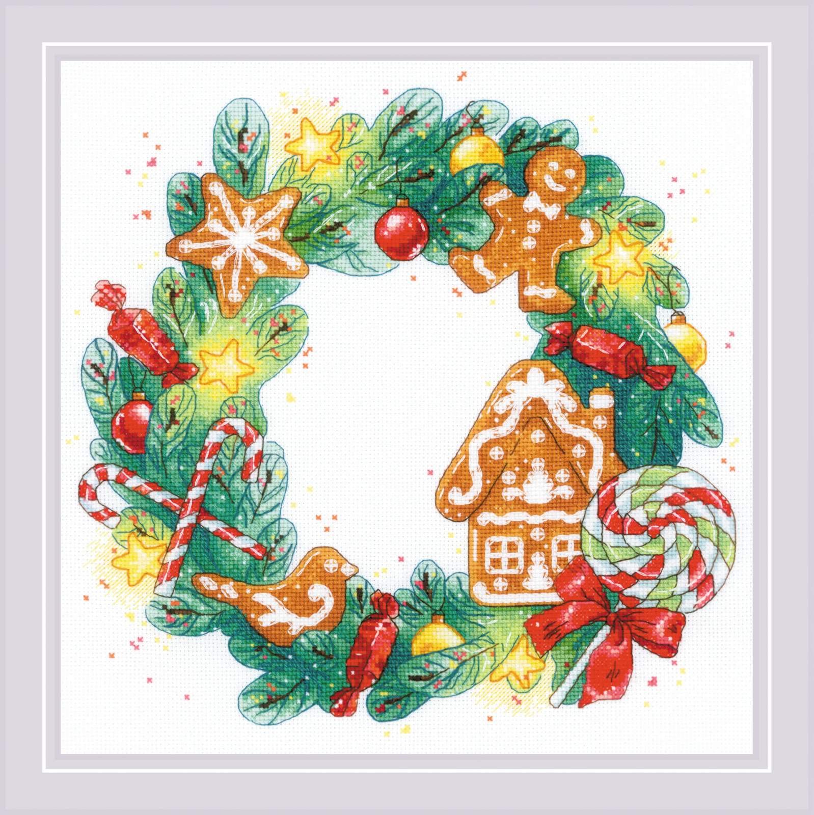 Riolis 1910 Cross Stitch Set, Multi-Colour, 30 x 30 cm