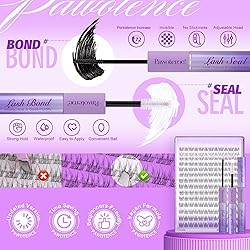 Pawotence Lash Extension Kit Wispy Lash Clusters