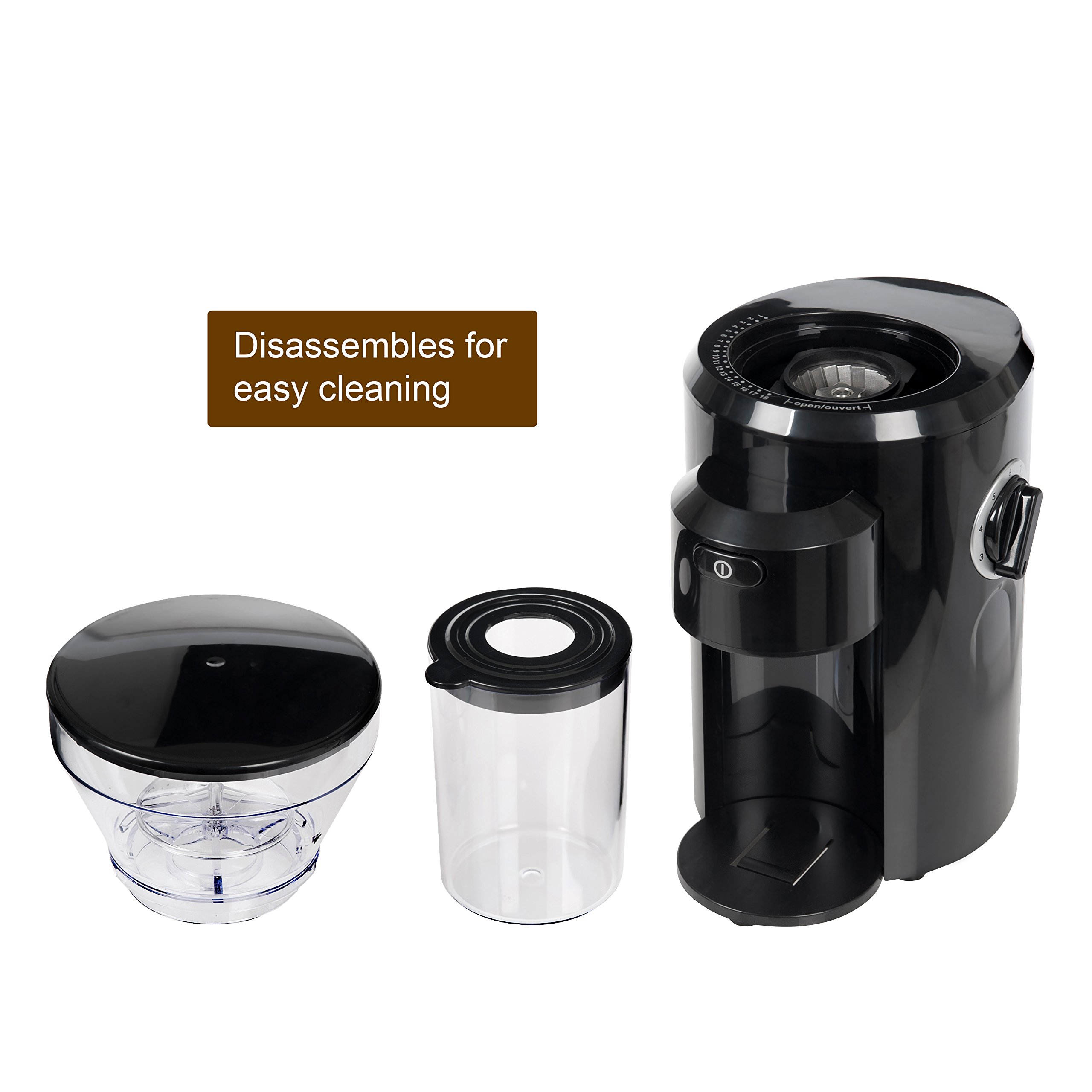 Secura Automatic Conical Burr Coffee Grinder CBG018 eBay