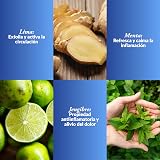 Kaeso Foot Scrub Lime Ginger Tingle 1200ml Professional Spa Salon Exfoliating view 4