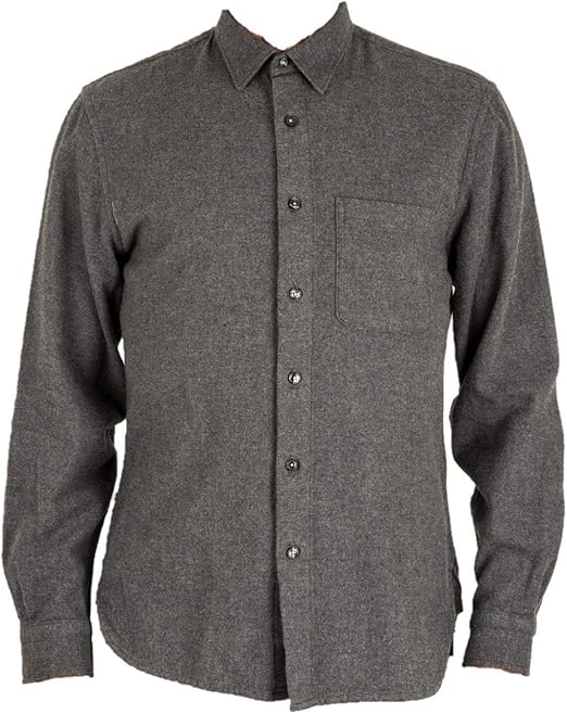 camisa gris oscuro
