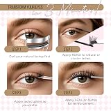 LASHVIEW Lash-Extension-Clusters 168pc D Curl Lash Clusters Natural Look view 7