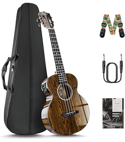 Amazon.com: Ibanez, 4-String Ukulele, Right, Open Pore