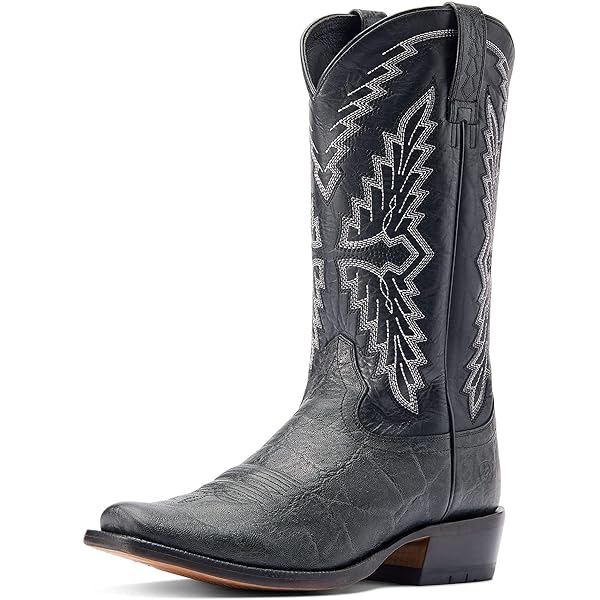 Bottes Cowboy Homme Hyer Culver 13" - Cuir Marron - Largeur E - Fabriqué Au Mexique