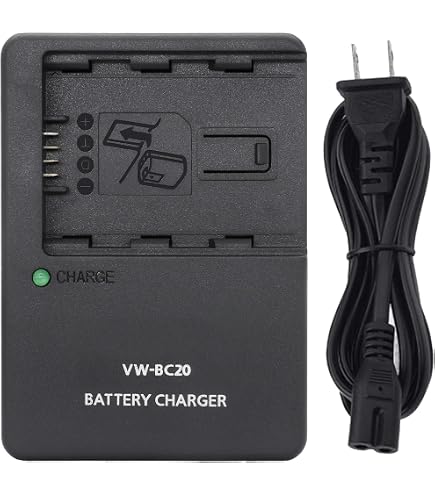 Chargeur 220V Pour Caméscope Panasonic - Compatible SDR-S50P, SDR-S7, SDR-S70, Etc. - Remplace VSK0695, 6AS93502 - Alimentation 100-240V