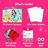 Skillmatics Foil Fun Disney Princess Mess-Free Art & Craft Kit view 3