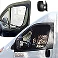 Living in a Bubble Magnetic Bug Screen for Front Doors (Pair), Compatible with RAM Promaster. Vanlife Accessories & Van Life Essentials