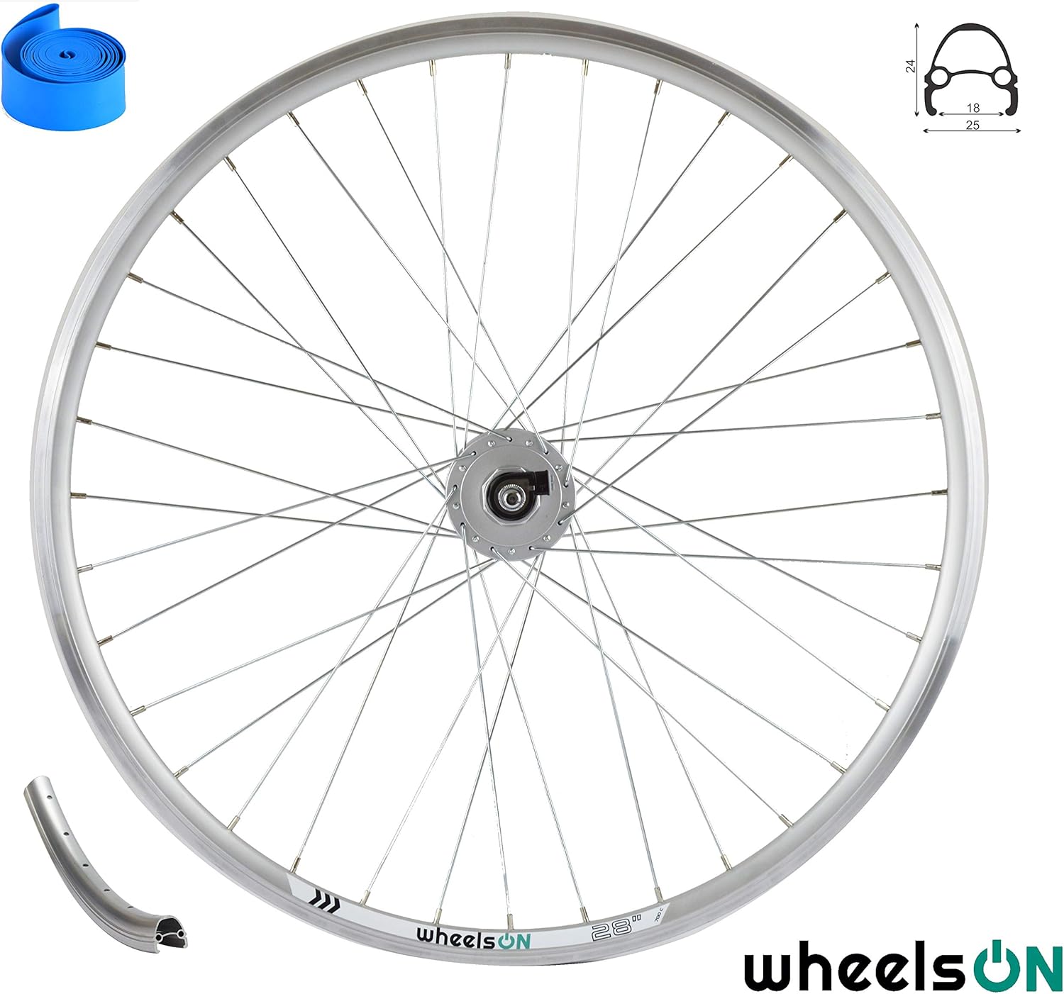 700c dynamo front wheel