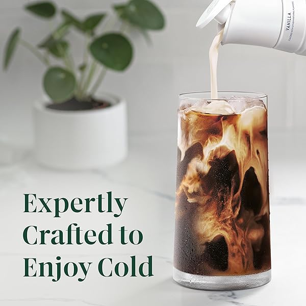 STARBUCKS K-CUP PODS, MEDIUM ROAST ICED COFFEE BLEND, SIGNATURE BLACK FOR KEURIG MAKERS, 100% ARABICA, 1 BOX (10 PODS)