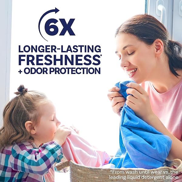 DOWNY APRIL FRESH IN-WASH LAUNDRY SCENT BOOSTER BEADS, 13.4 OZ, LAUNDRY SCENT BEADS, LONG-LASTING FRESHNESS