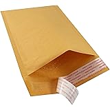 Amazon Basics Kraft Bubble Mailer, 6" x 10" (Internal Size - 5.75" x 9"), 25-Pack