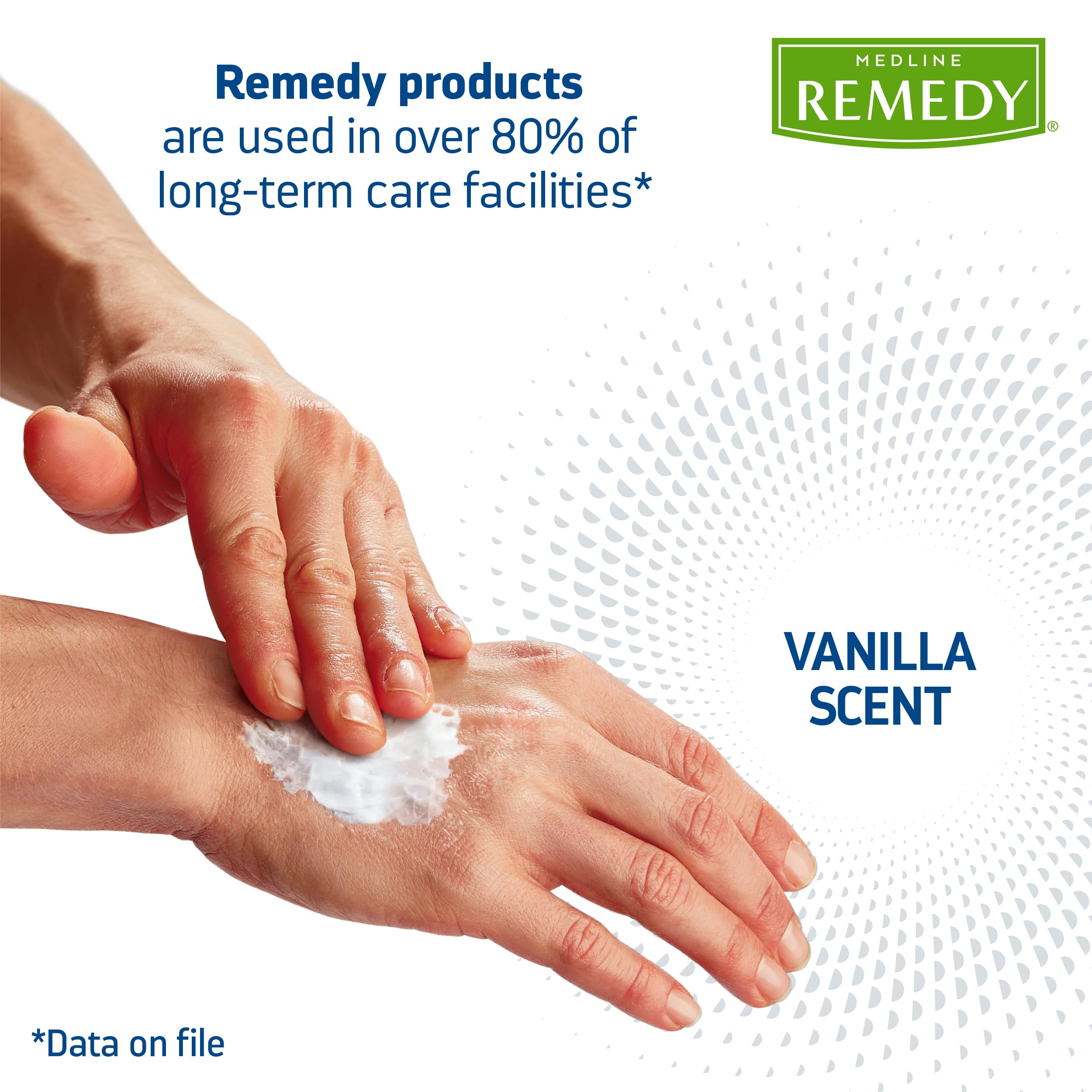 Medline Remedy Clinical Silicone Cream, Vanilla Scented, 4 oz.