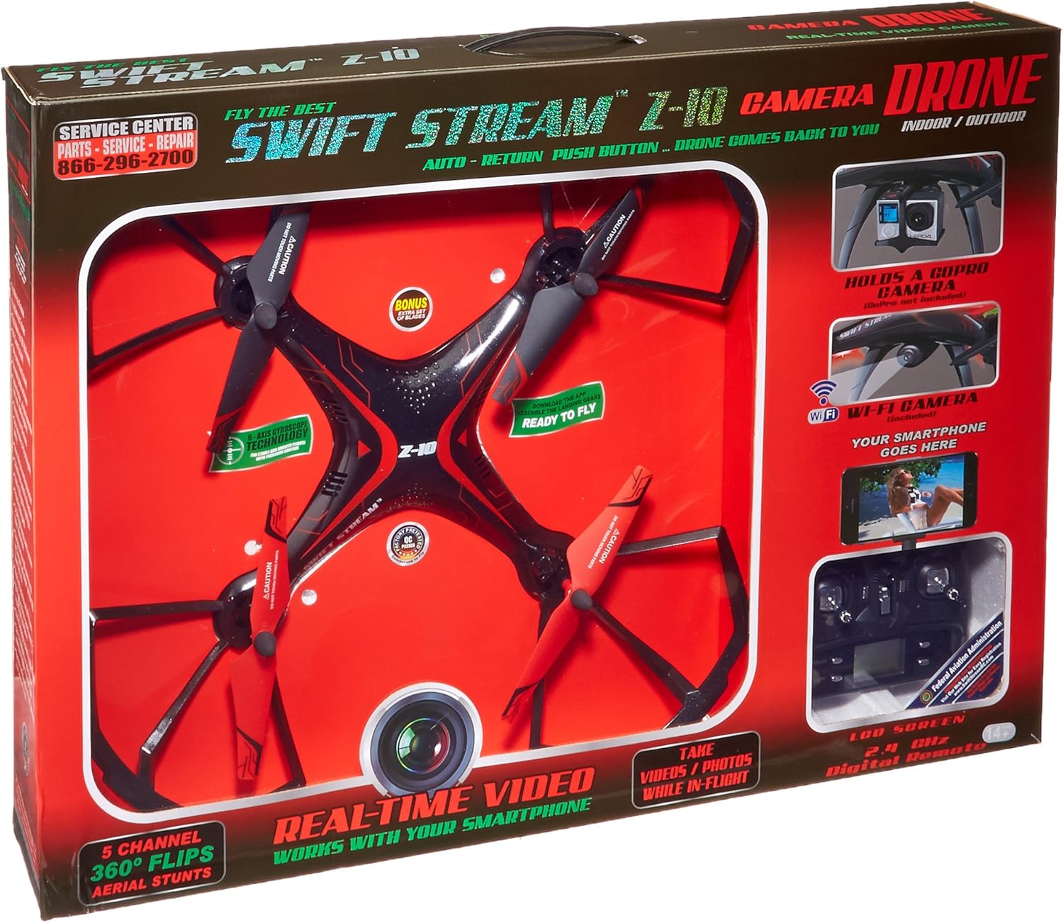 swift stream camera drone