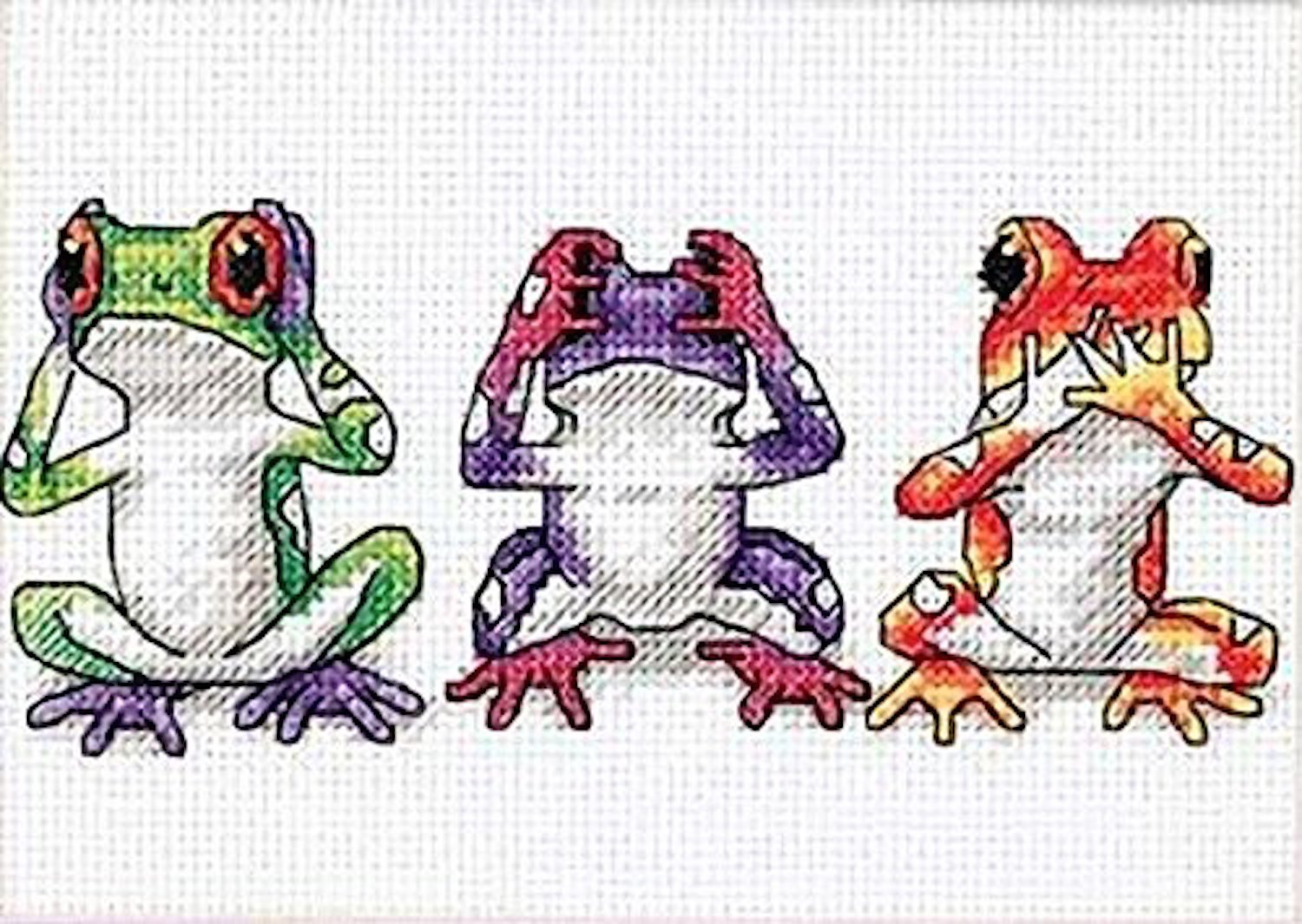 DIMENSIONS 16758 TREEFROG Trio, Multicolor — image 1