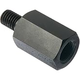 OTC 8117 Internal/External Threaded Adapter - Int. 5/8"-18, Ext. M12 x 1.75 | Use with Push-Puller Legs or Forcing Screws to Pull Shafts, Bearing Caps, Pistons, etc.; 2-1/4" Long
