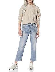 Amazon Essentials Women's Soft-Touch Modern Cable