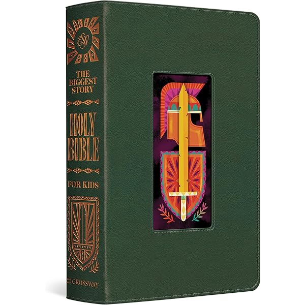 ESV Holy Bible for Kids (TruTone, Dark Blue, Lion of Judah Design