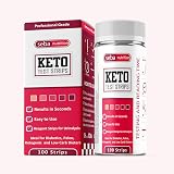 Seba Nutrition Keto Urine Test Strips 100 Sticks Ketosis Urinalysis