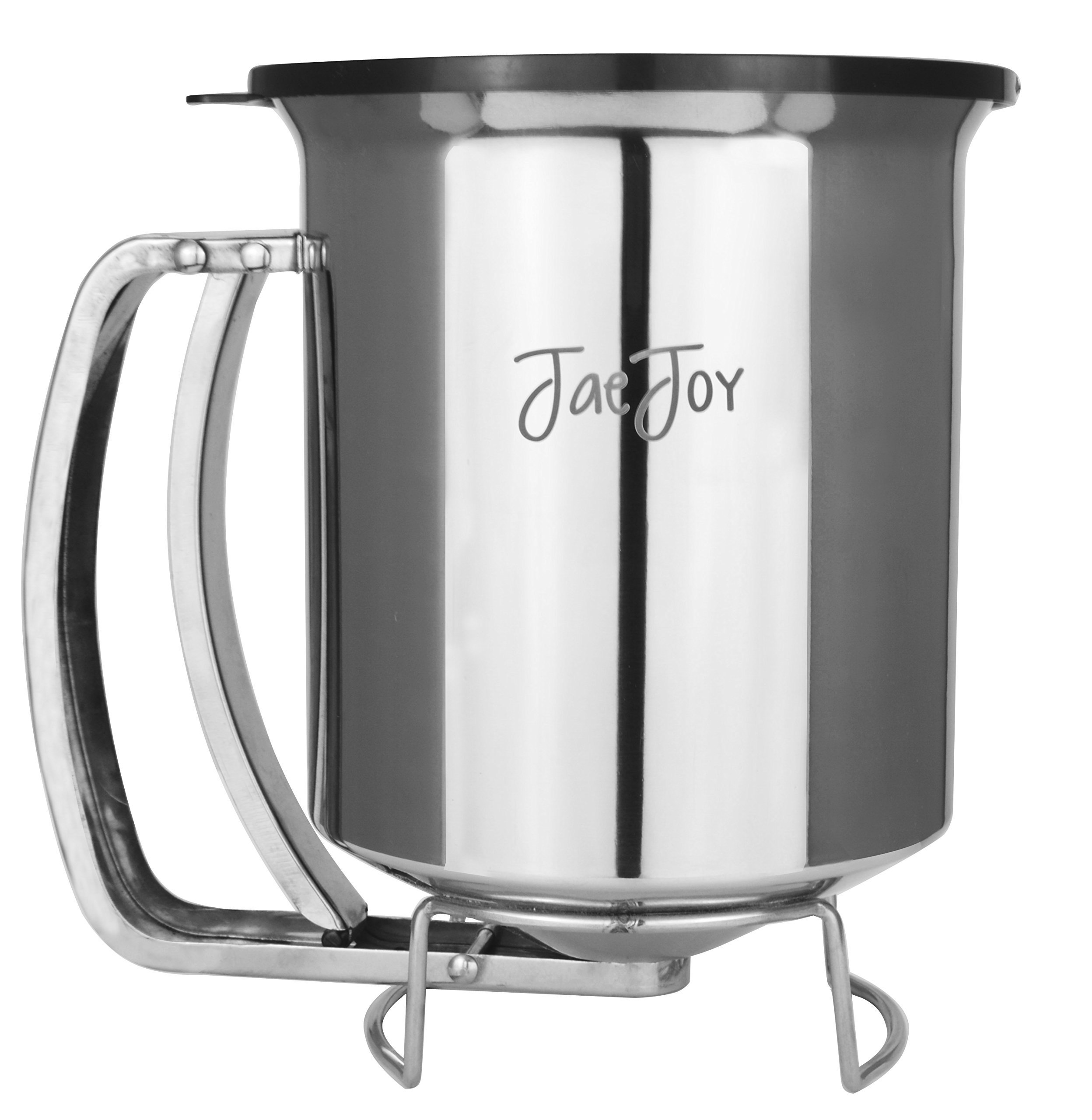 JaeJoyNewest Improved Pancake Batter Dispenser with LidStainless eBay