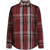 Calvin Klein Boys Long Sleeve Woven Button-Down Shirt