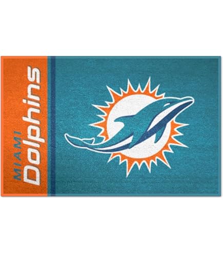 NFL - Miami Dolphins Mascot Rug : Amazon.ca: Sports & Outdoors
