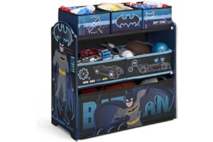 Delta Children Design & Store 6 Bin Toy Storage Organizer, Batman