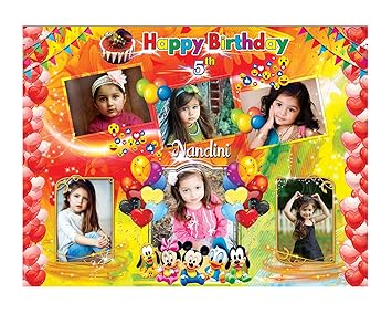 Rch Creation Personalized Party Theme Happy Birthday Background