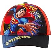 Concept One Boys DC Comics Superman Baseball Cap, Kids Adjustable Snapback Hat with Curved Brim for Boys
