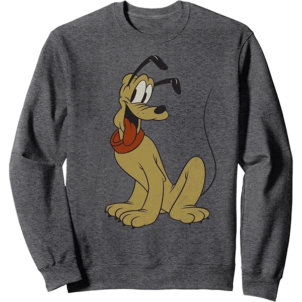 Amazon.com: Disney - Classic Pluto Graphic Sweatshirt : Clothing