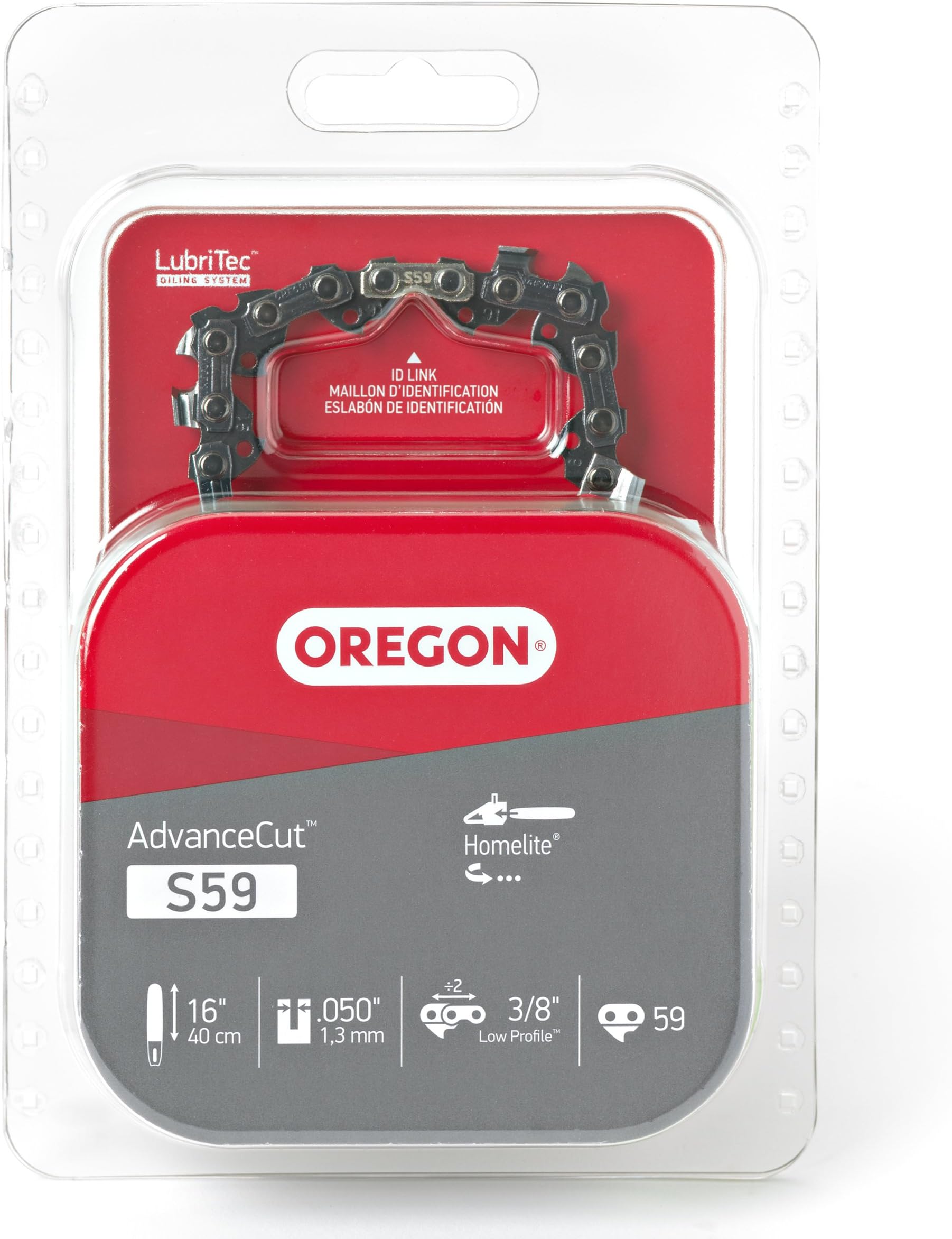 Oregon Chain 16in. Semi Chisel Cutting Chain S59