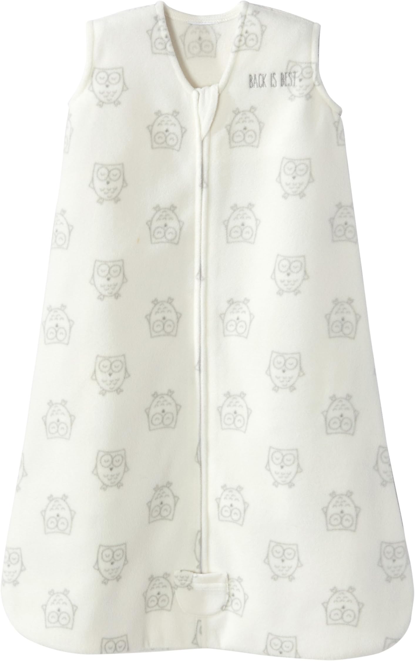 Halo Sleepsack Baby Wearable Blanket Microfleece-Large 12-18 Months-Owls Cream Print