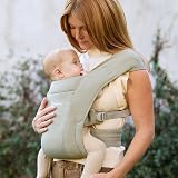 Ergobaby Embrace Baby Carrier Newborn Front Inward Olive view 8