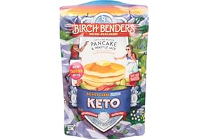 Birch Benders Griddle Cakes, Pancake Waffle Mix Keto, 10 Ounce