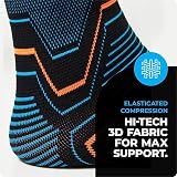 VITTO Ankle Support for Sprained Ankle Multi Zone Compression Sleeve Large Pair view 5
