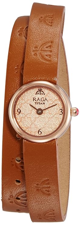 Masaba Analog Rose Gold Dial Women's Watch-95075WL01