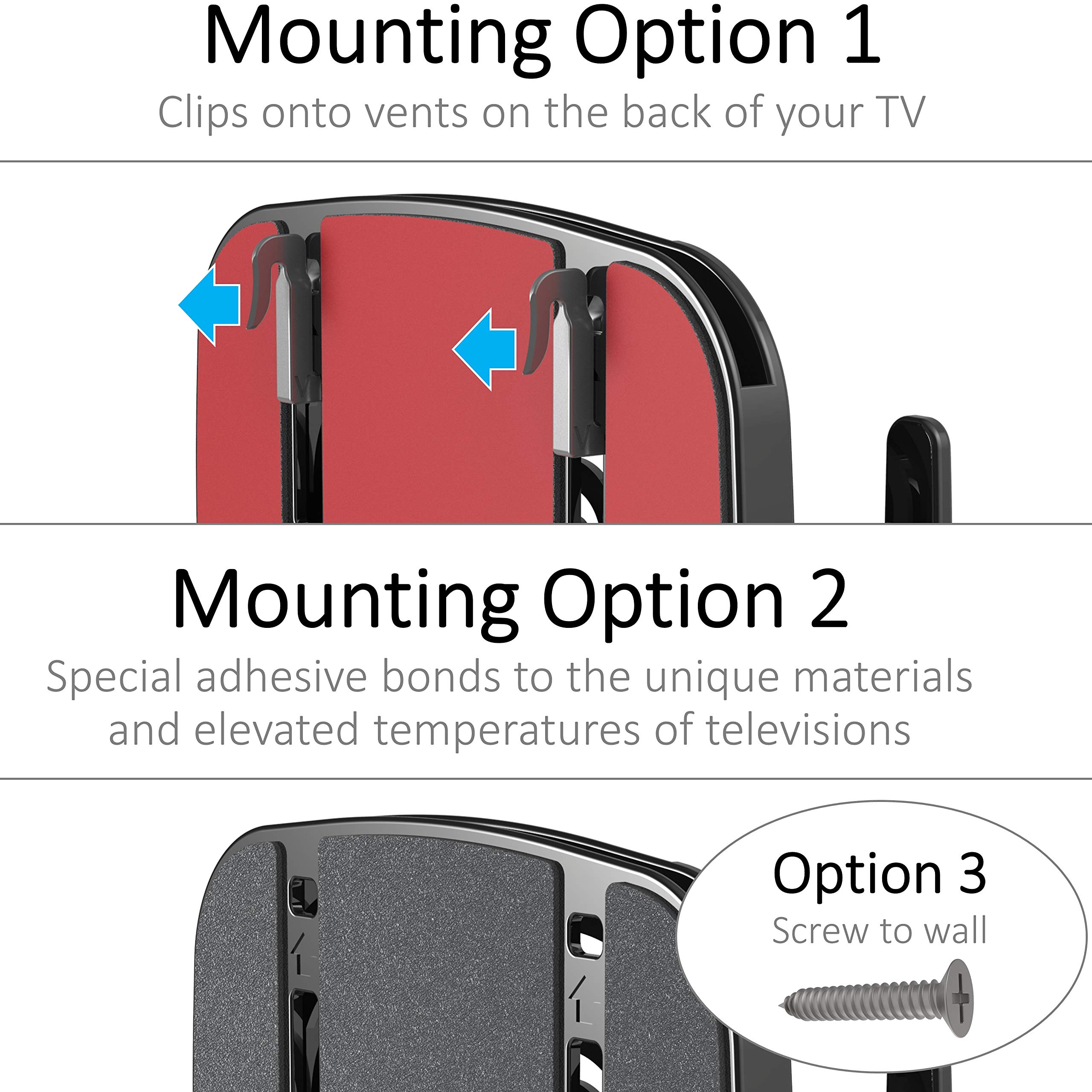 TotalMount Roku Ultra Mounting System (Not Compatible With Roku Ultra Models Purchased After September 2020)