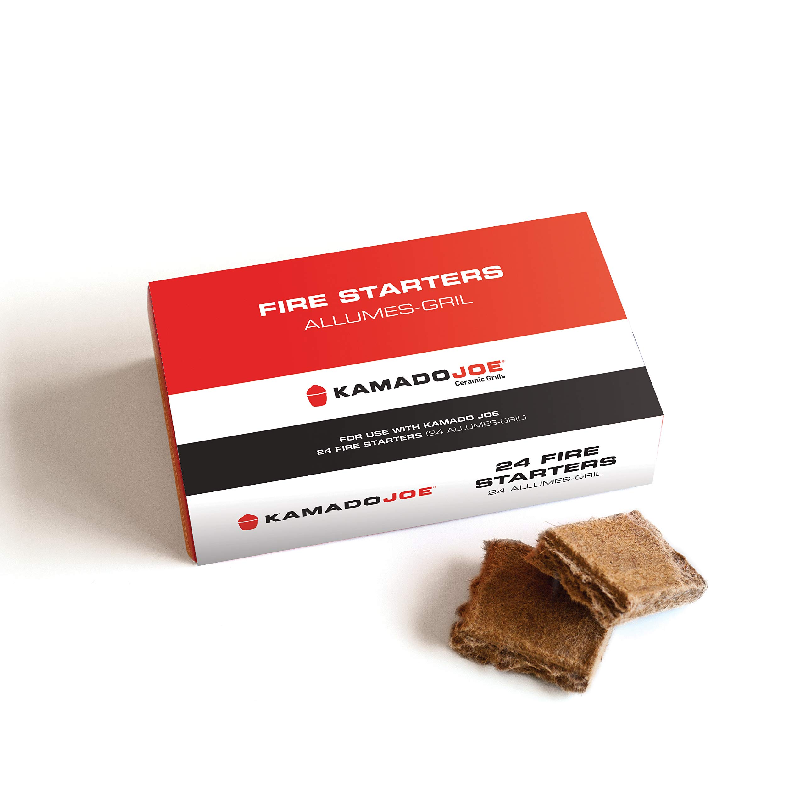 Photo 1 of Kamado Joe Pure Paraffin All-Natural Odorless Wax Cube Fire Starters, Made for All Kamado Joe Charcoal Grill and Compatible with All Charcoal Grills & Fireplaces, 24-count, Model KJ-FS