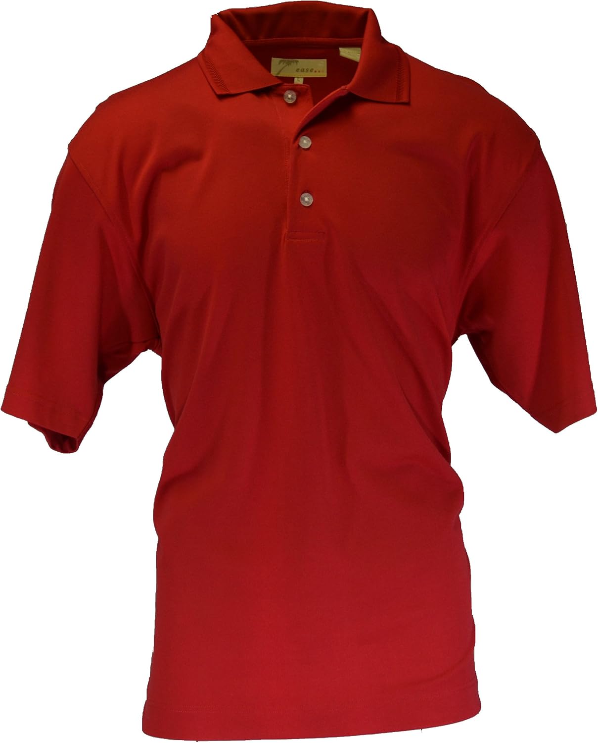red golf polo
