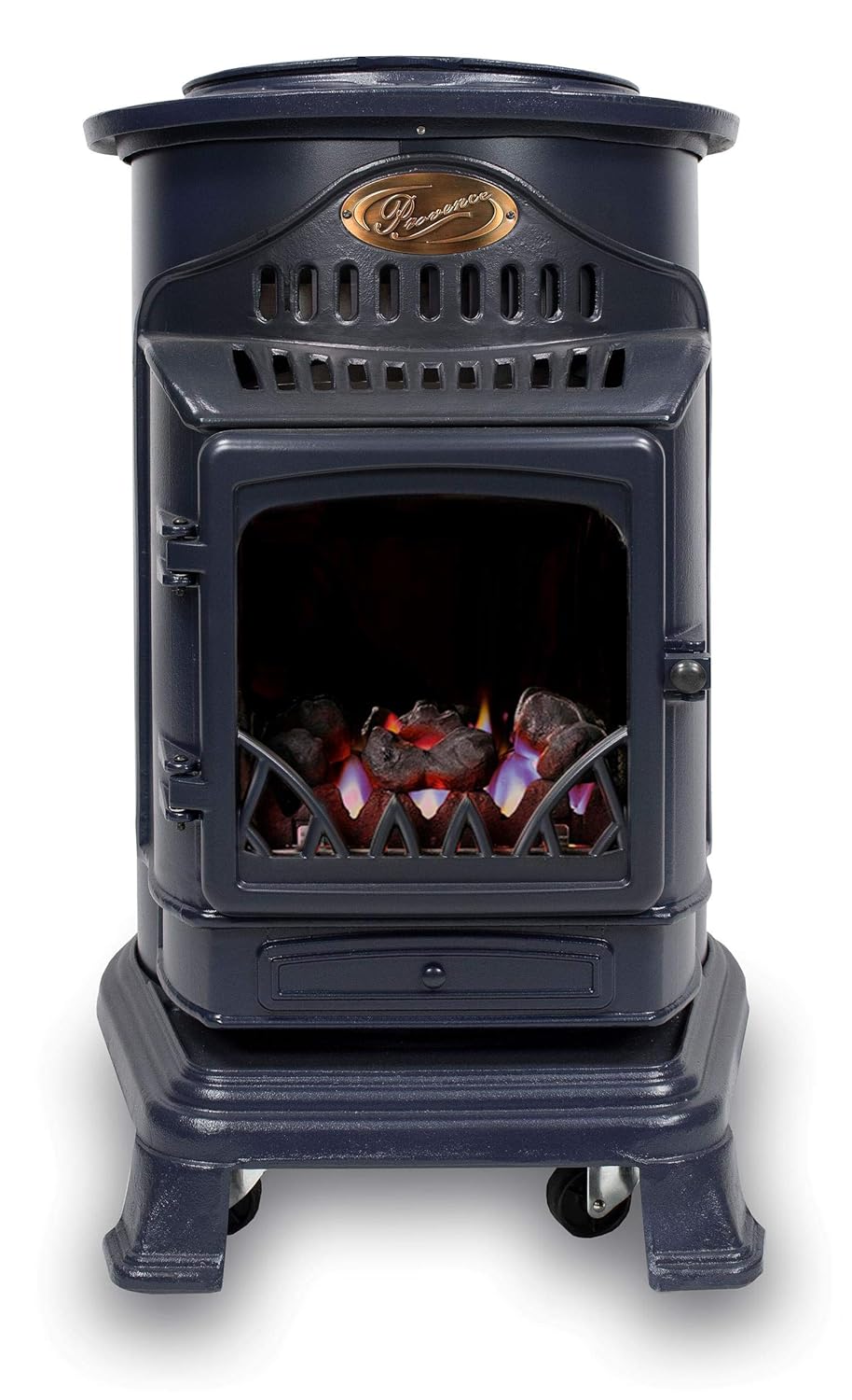 Calor Provence 3kw Portable Flueless Gas Stove Heater (Blue) Amazon.co