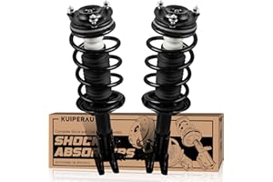 KUIPERAUTO 2X Front Complete Struts Coil Spring Assembly 172286 172287 11815 11816 Compatible for 2006-2011 Honda Civic/Acura CSX